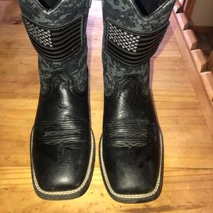 Ariat black boots 8D